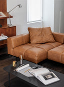 Tartan Sofa - Leather