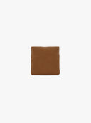 Tartan Cushion - Leather