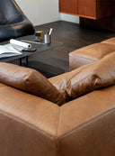 Tartan Sofa - Leather