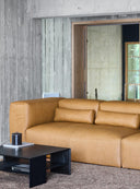 Plume Cushion - Leather